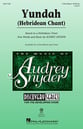 Yundah Three-Part Mixed choral sheet music cover